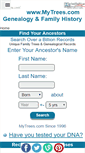 Mobile Screenshot of mytrees.com